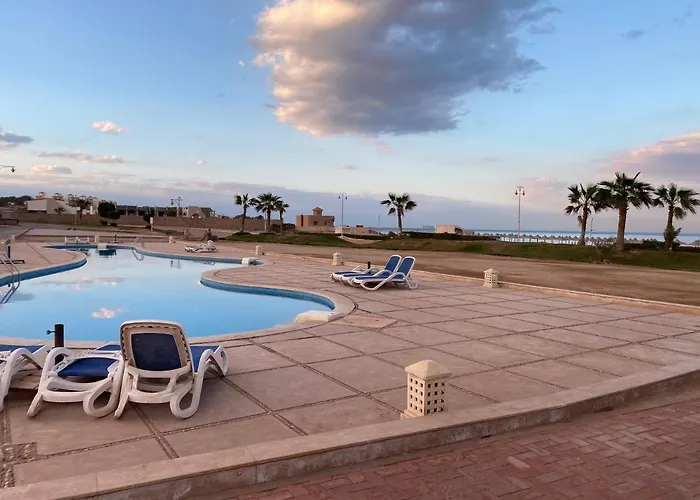 Porto South Royal Sea View Families صف اول بحر مباشر 3* Ajn-Szuhna