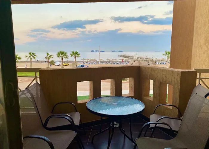Porto South Royal Sea View Families صف اول بحر مباشر Ajn-Szuhna
