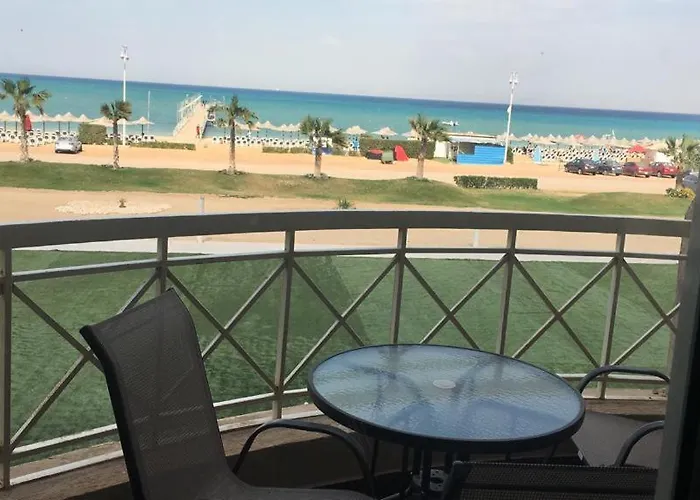 Porto South Royal Sea View Families صف اول بحر مباشر 3* Ajn-Szuhna